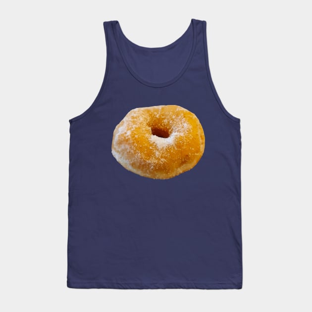 Sweet Food Sugar Ring Donut Tank Top by ellenhenryart